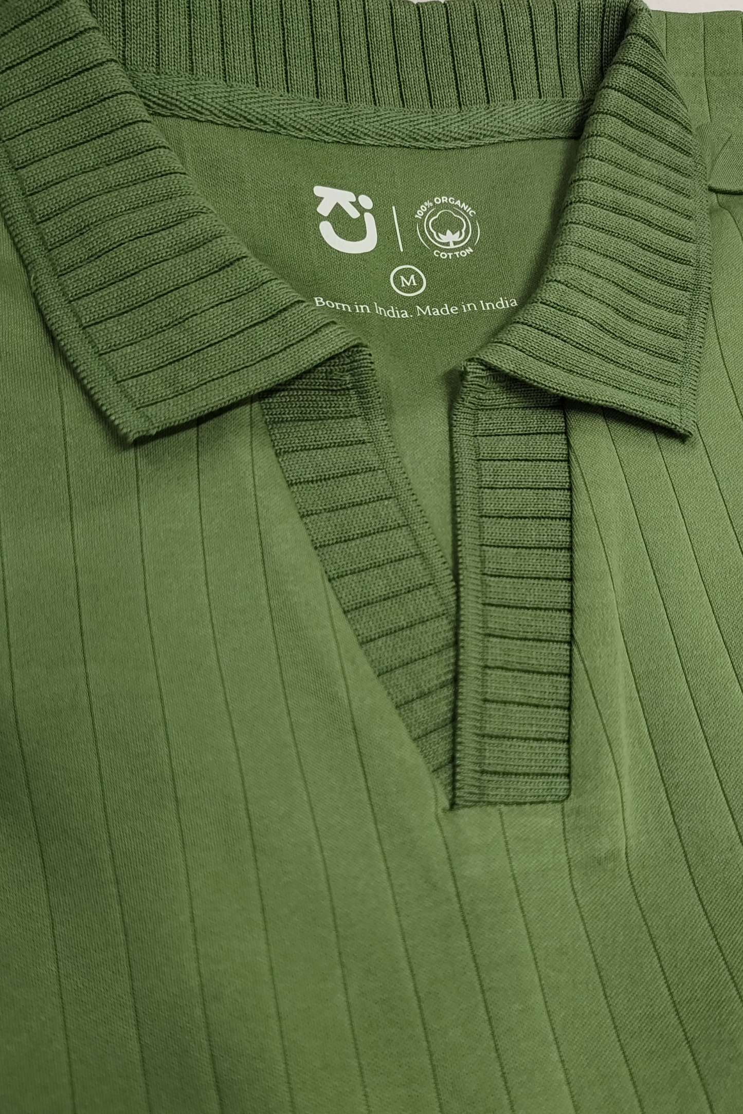 J Collar Men’s Knitted Polo - 100% Organic Cotton