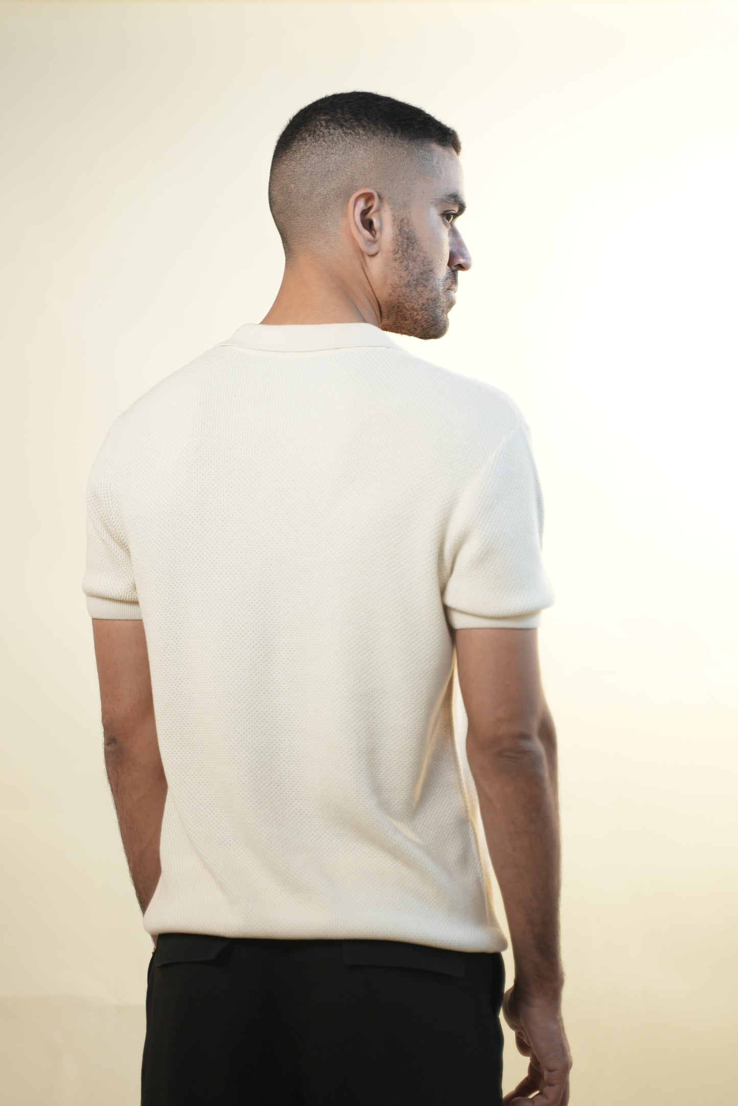 J Collar™ Knitted Polo - TerraMesh