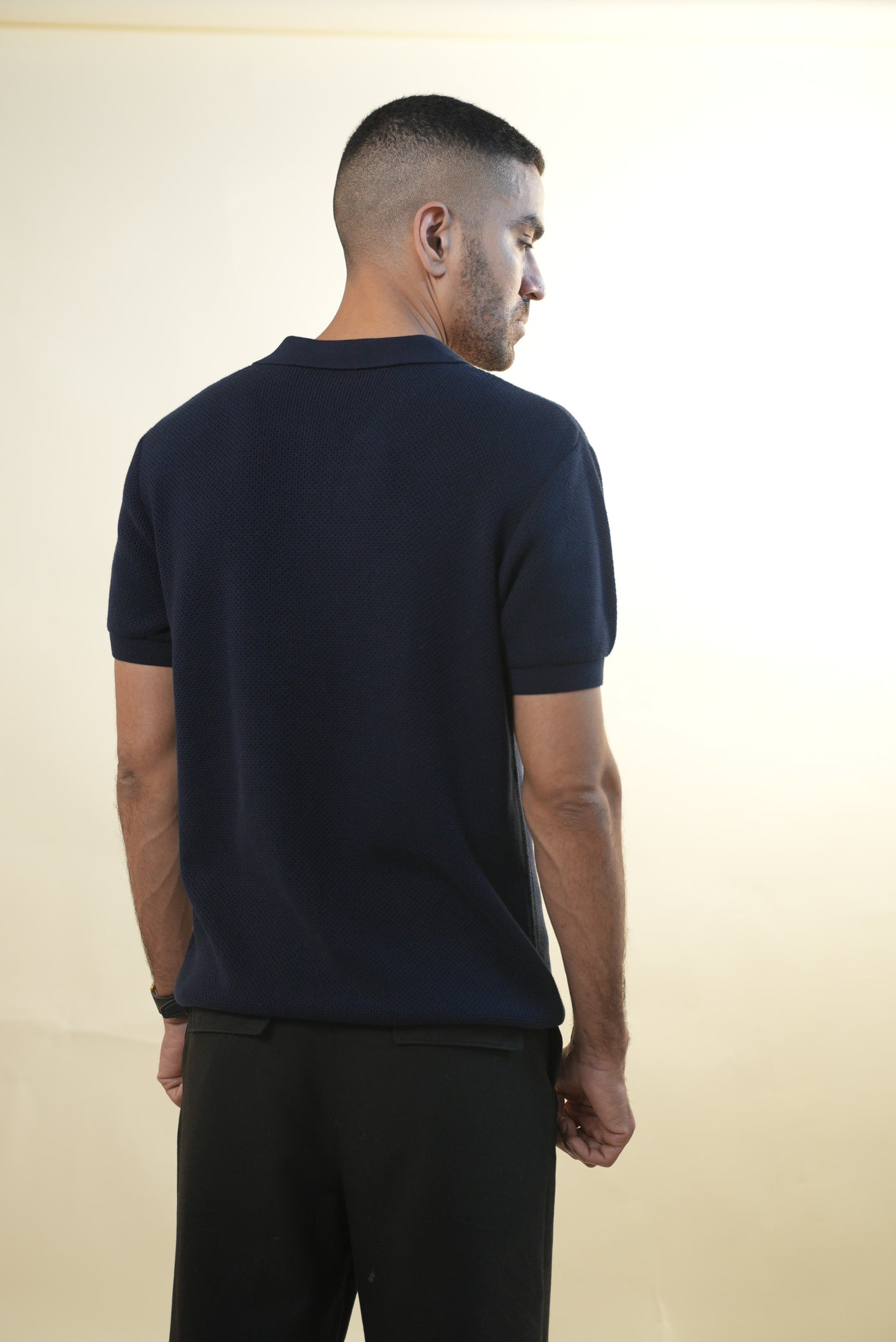 J Collar™ Knitted Polo - TerraMesh