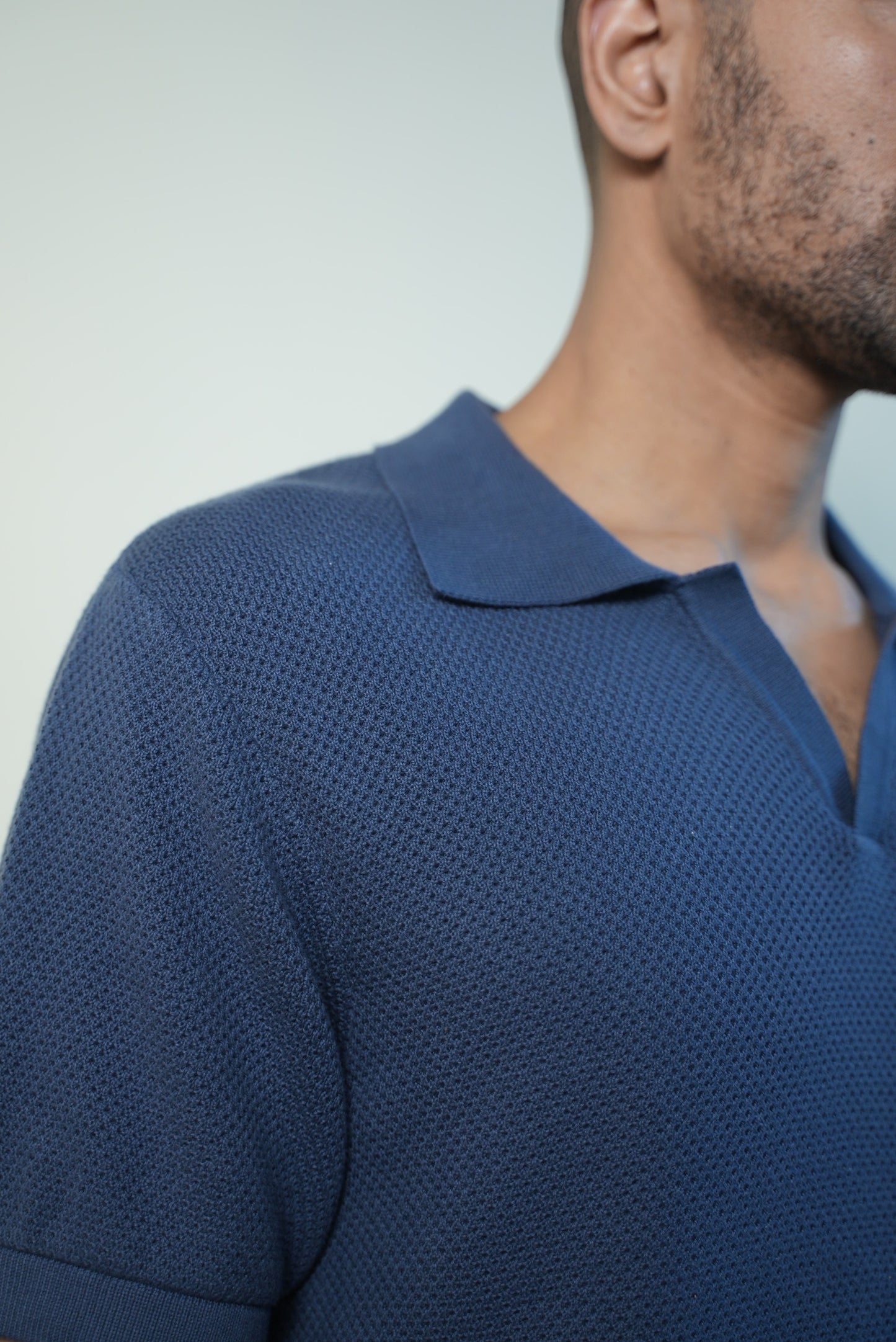 J Collar™ Knitted Polo - TerraMesh