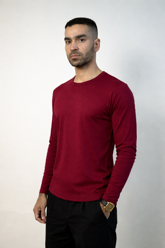 J Crew Summer Crew Tee - Makhan-Soft Lyocell Fabric
