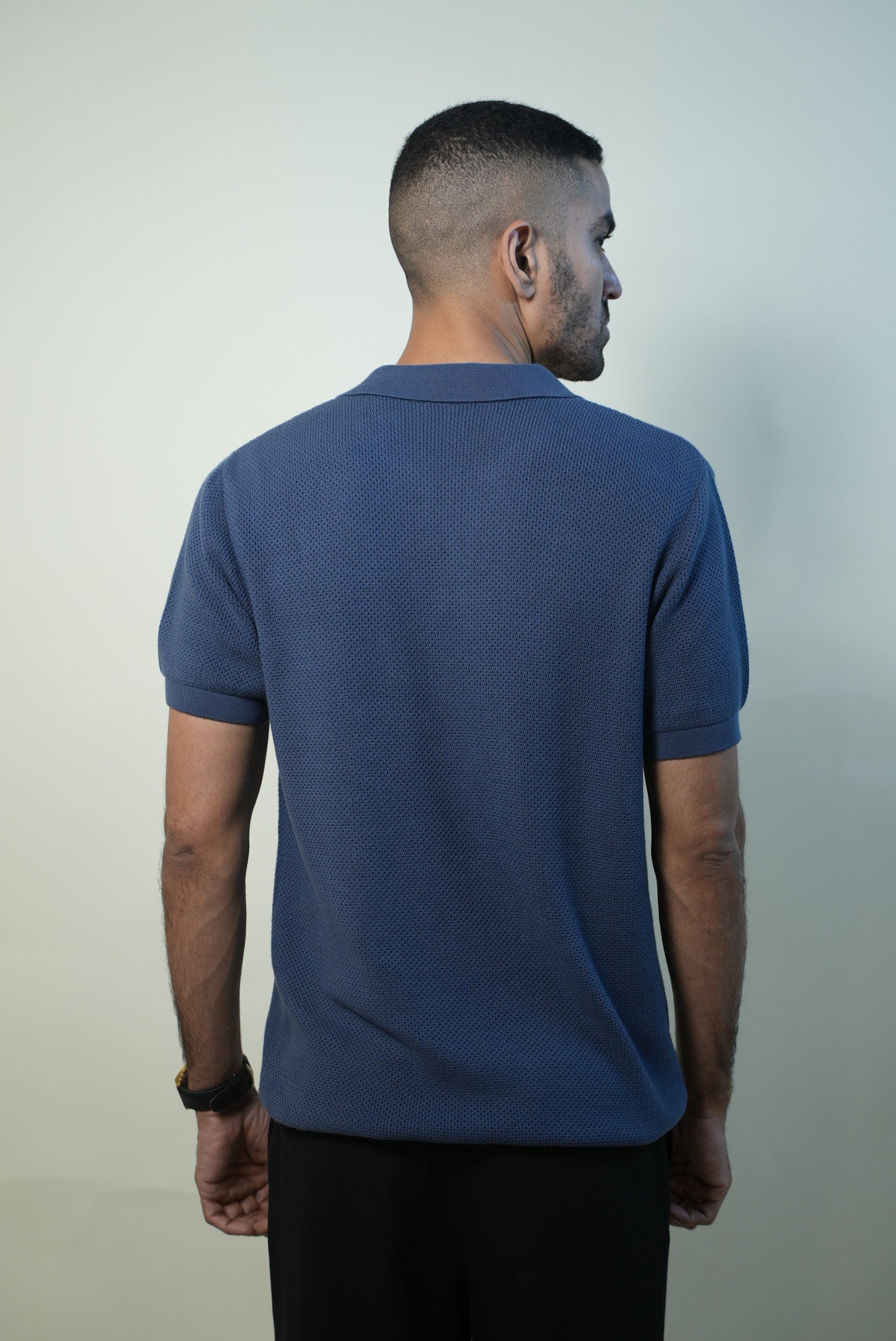 J Collar™ Knitted Polo - TerraMesh