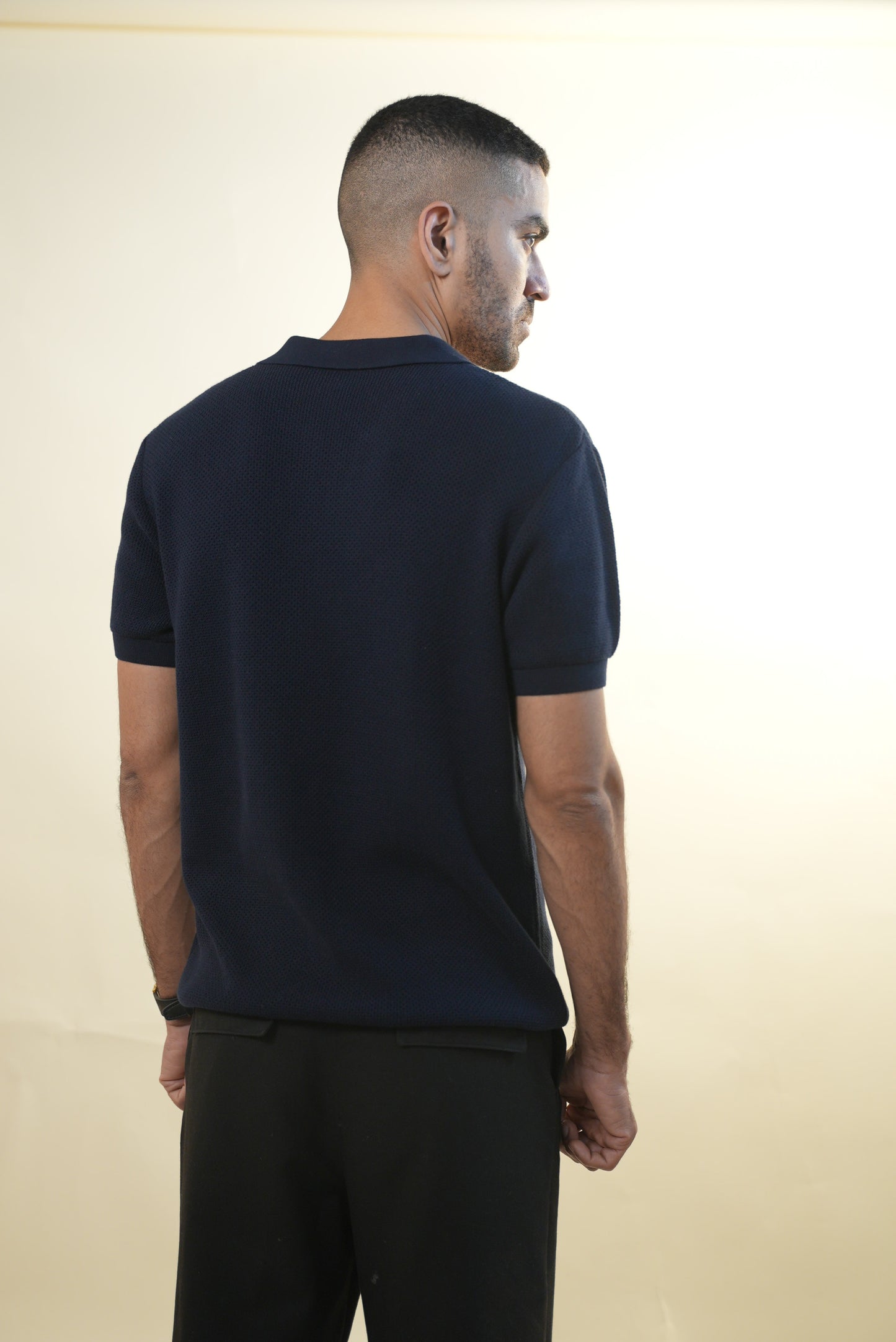 J Collar™ Knitted Polo - TerraMesh