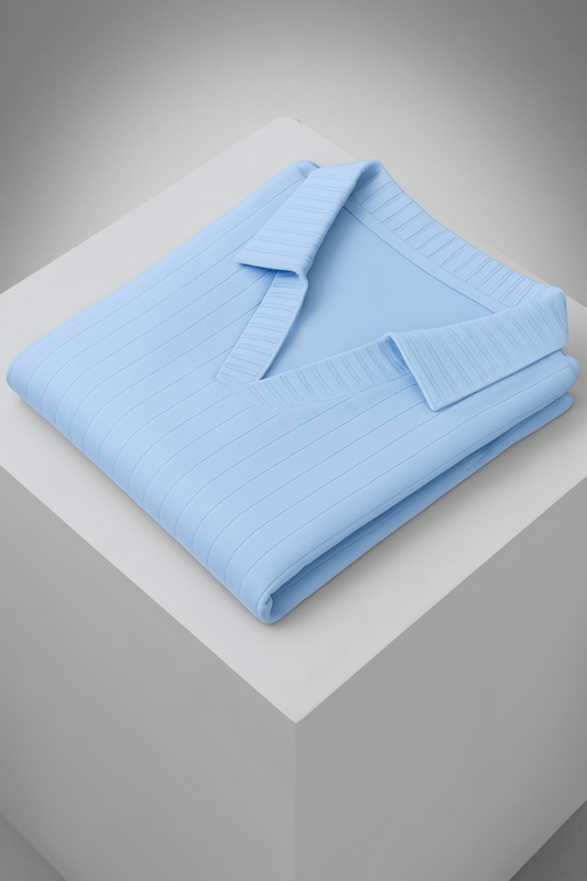 J Collar Men’s Knitted Polo - 100% Organic Cotton